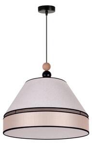 Duolla - Lustră pe cablu AVIGNON 1xE27/15W/230V d. 50 cm bej