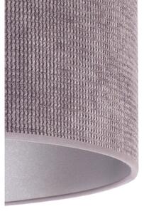 Lampă de masă Duolla LYON 1xE27/15W/230V d. 30 cm gri