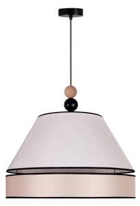 Duolla - Lustră pe cablu AVIGNON 1xE27/15W/230V d. 50 cm bej