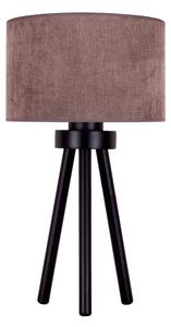 Lampă de masă Duolla LYON 1xE27/15W/230V d. 30 cm maro