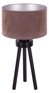 Lampă de masă Duolla LYON 1xE27/15W/230V d. 30 cm maro