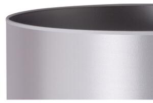 Lampă de masă Duolla CANNES 1xE14/15W/230V d. 20 cm argintiu/alb