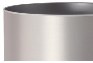 Lampă de masă Duolla CANNES 1xE14/15W/230V d. 20 cm argintiu/alb