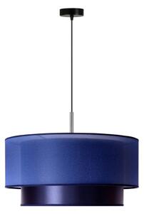 Duolla - Lustră pe cablu NANTES 1xE27/15W/230V d. 45 cm albastră/argintie