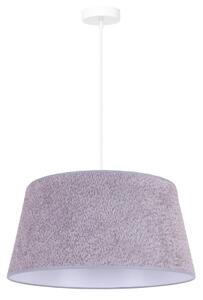 Duolla - Lustră pe cablu BOUCLE 1xE27/15W/230V d. 50 cm gri