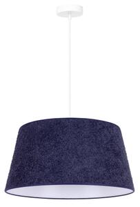 Duolla - Lustră pe cablu BOUCLE 1xE27/15W/230V d. 50 cm albastră