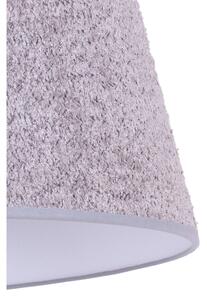 Duolla - Lustră pe cablu BOUCLE 1xE27/15W/230V d. 50 cm gri