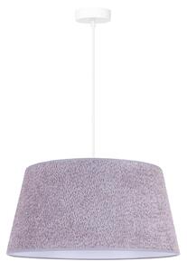 Duolla - Lustră pe cablu BOUCLE 1xE27/15W/230V d. 50 cm gri