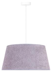 Duolla - Lustră pe cablu BOUCLE 1xE27/15W/230V d. 50 cm gri