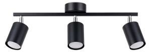 Spot LEMMI 3xGU10/40W/230V negru Sollux SL.1128