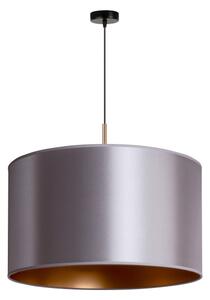 Duolla - Lustră pe cablu CANNES 1xE27/15W/230V d. 50 cm argintie/cupru