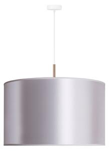 Duolla - Lustră pe cablu CANNES 1xE27/15W/230V d. 50 cm argintie/cupru