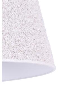 Lampă de masă Duolla BOUCLE 1xE27/15W/230V d. 28 cm alb/lemn