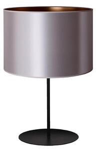 Lampă de masă Duolla CANNES 1xE14/15W/230V d. 20 cm argintiu/cupru/negru