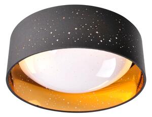 Plafonieră LED TULUZA LED/18W/230V d. 32 cm negru