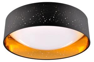 Plafonieră LED TULUZA LED/24W/230V d. 40 cm negru