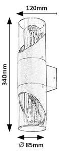 Aplică de exterior NOVIGRAD 2xE27/28W/230V IP54 Rabalux 7237