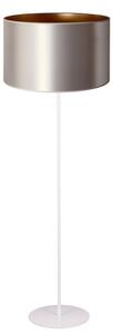 Lampadar Duolla CANNES 1xE27/15W/230V d. 45 cm argintiu/cupru/alb