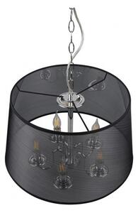 Reality - Candelabru LED pe lanț CIMA 5xE14/40W/230V, negru