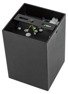 Spot CHLOE 1xGU10/50W/230V negru dreptunghiular