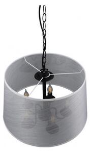Reality - Candelabru LED pe lanț CIMA, 5x E14/40W/230V, gri