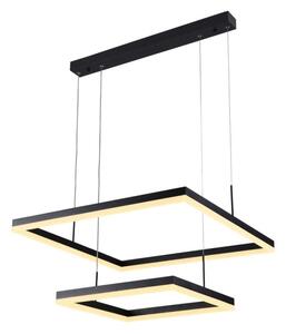 Lustră LED dimabilă pe cablu LED/90W/230V 3000-6500K + telecomandă