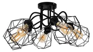 Lustră aplicată DIAMENT 5xE27/60W/230V