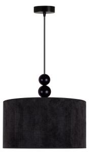 Lustră pe cablu Duolla LYON 1xE27/15W/230V d. 40 cm negru