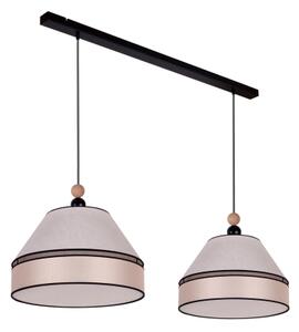 Duolla - Lustră pe cablu AVIGNON 2xE27/15W/230V bej