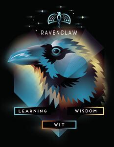 Poster de artă Harry Potter - Ravenclaw