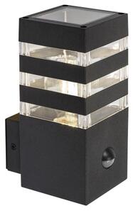 Aplică de exterior cu senzor ANKARA 1xE27/12W/230V IP44 Rabalux 77025