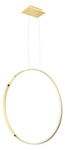 Lustră LED pe cablu RIO LED/50W/230V CRI90 3000K d. 78 cm auriu Thoro TH.248