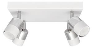 Spot LED TUBSSON 4xGU10/4,8W/230V alb/crom lucios