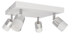 Spot LED TUBSSON 4xGU10/4,8W/230V alb/crom lucios