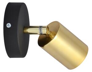 LED Spot de perete TUNE 1xGU10/4,8W/230V auriu/negru