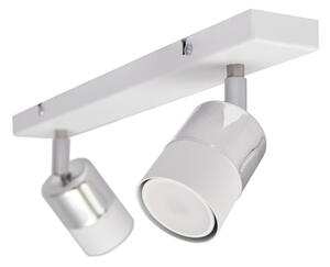 Spot LED TUBSSON 2xGU10/4,8W/230V alb/crom lucios