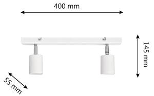 Spot LED TUNE 2xGU10/4,8W/230V alb