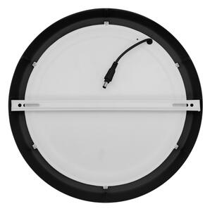 Plafonieră LED/24W/230V 3000/4000/6000K negru rotund Solight WD174-B