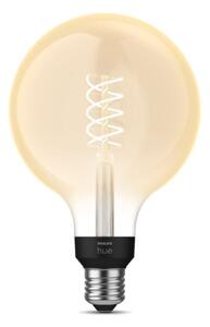 Bec LED dimabil Philips Hue WHITE FILAMENT G125 E27/7W/230V 2100K