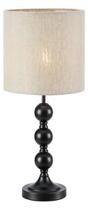 Lampă de masă OCTO 1xE27/40W/230V bej/negru Markslöjd 108575