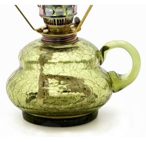 Lampă cu petrol ANNA 33 cm verde pădure