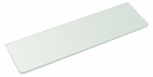 Raft SAPHO 22479, 30 x 10 x 0,8 cm, sticlă albă