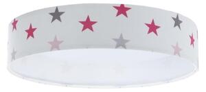 Plafonieră LED GALAXY KIDS LED/24W/230V stele alb/roz/gri