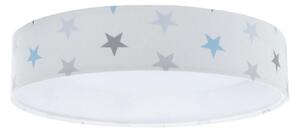 Plafonieră LED GALAXY KIDS LED/24W/230V stele alb/gri/albastru