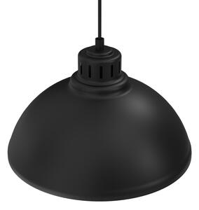 Lustră pe cablu SVEN 1xE27/15W/230V neagră/aurie