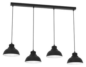 Lustră pe cablu SVEN 4xE27/15W/230V neagră