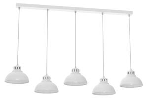 Lustră pe cablu SVEN 5xE27/15W/230V albă