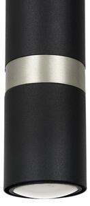 Lustră pe cablu JOKER 1xGU10/25W/230V negru/crom mat