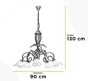 Lustră pe lanț MIRANDA 5xE14/6W/230V ONLI