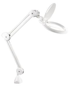 Extol - Lampă de birou LED reglabilă cu lupă LED/10W/230V, albă
